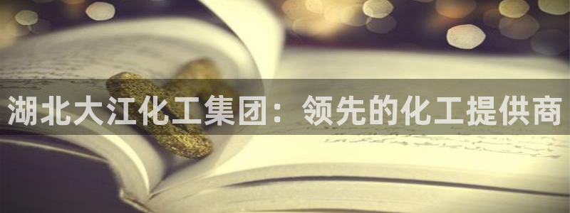 球盟会黑款吗知乎小说：湖北大江化工集团：领先的化工提供商