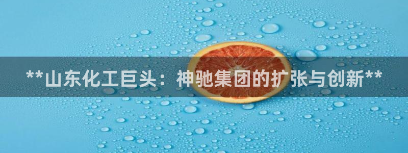 球盟会体育平台：**山东化工巨头：神驰集团的扩张与创新**