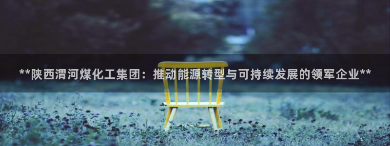 球盟会官方网站入口：**陕西渭河煤化工集团：推动能源转型与可