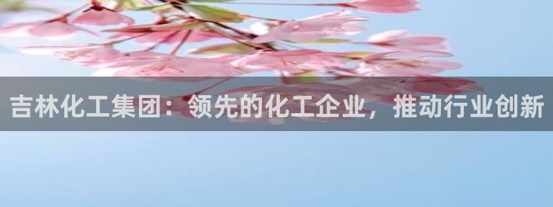 球盟会吧：吉林化工集团：领先的化工企业，推动行业创新