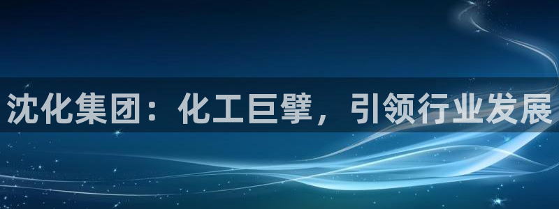 球盟会App：沈化集团：化工巨擘，引领行业发展