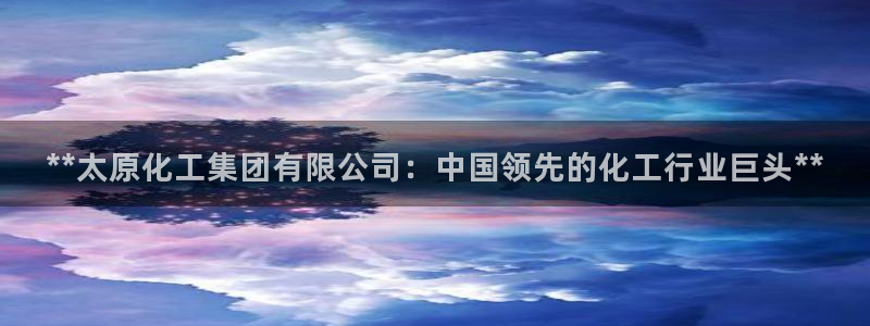 球盟会登录入口：**太原化工集团有限公司：中国领先的化工行业