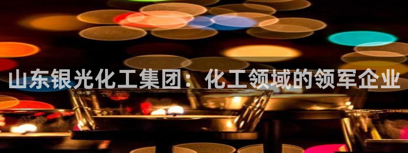 球盟会：山东银光化工集团：化工领域的领军企业