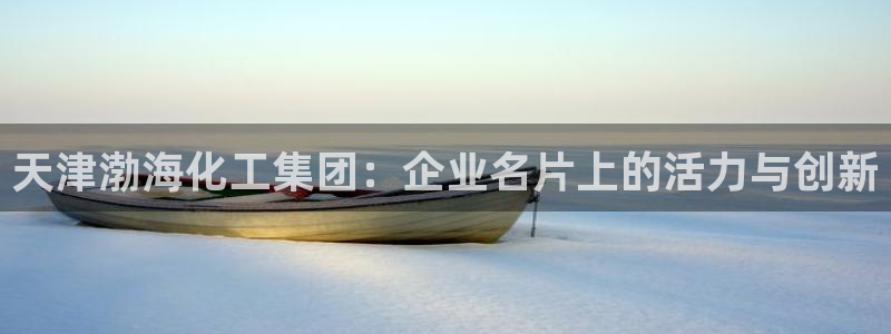 球盟会app安装：天津渤海化工集团：企业名片上的活力与创新