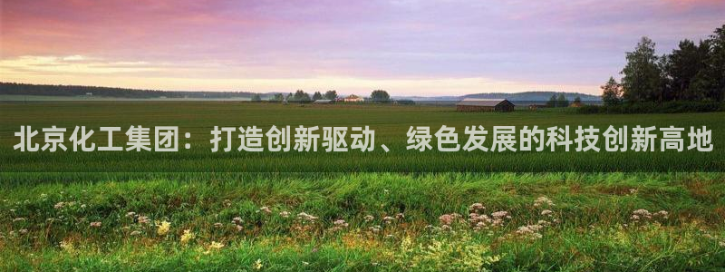 球盟会国际官网：北京化工集团：打造创新驱动、绿色发展的科技创