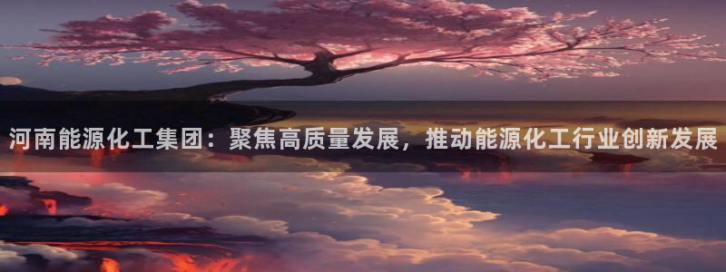 球盟会qm8597：河南能源化工集团：聚焦高质量发展，推动能