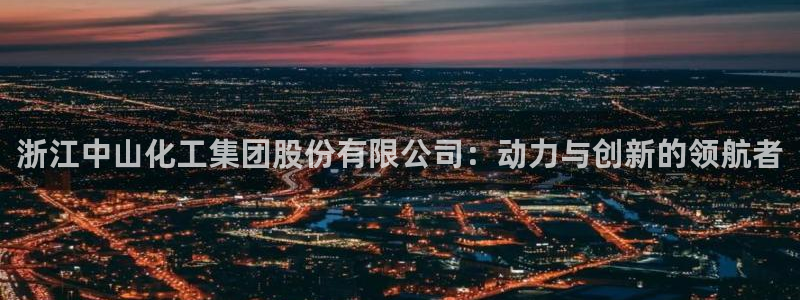 球盟会进不去球员吗：浙江中山化工集团股份有限公司：动力与创新