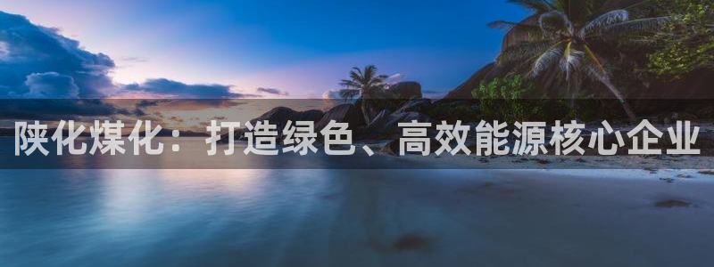 球盟会封禁：陕化煤化：打造绿色、高效能源核心企业