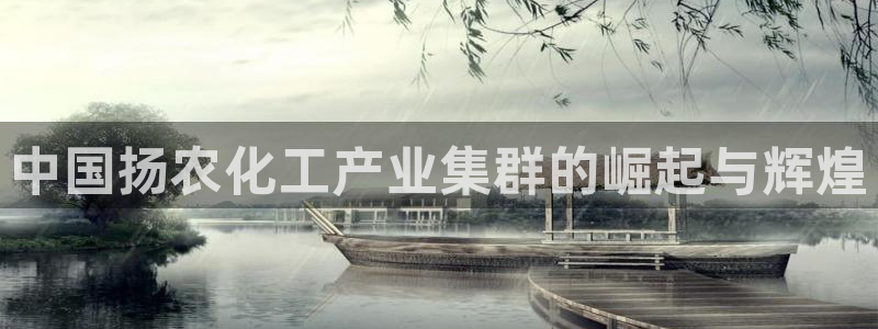 球盟会可以提现么现在：中国扬农化工产业集群的崛起与辉煌