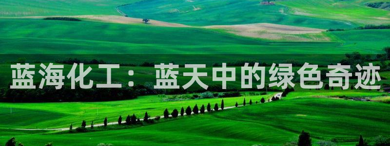 球盟会app：蓝海化工：蓝天中的绿色奇迹