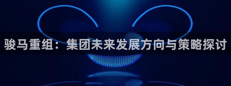 球盟会封禁：骏马重组：集团未来发展方向与策略探讨