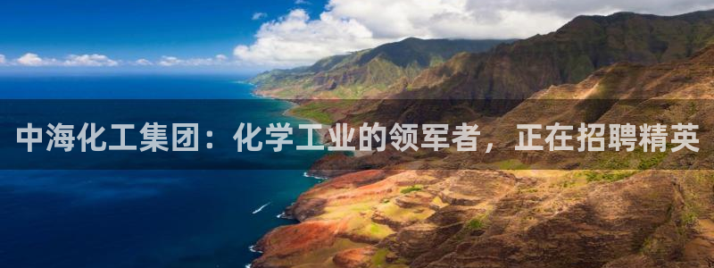 球盟会官方登录平台入口：中海化工集团：化学工业的领军者，正在