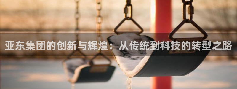 球盟会app入口：亚东集团的创新与辉煌：从传统到科技的转型之