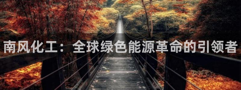 球盟会体验金球奖吗：南风化工：全球绿色能源革命的引领者