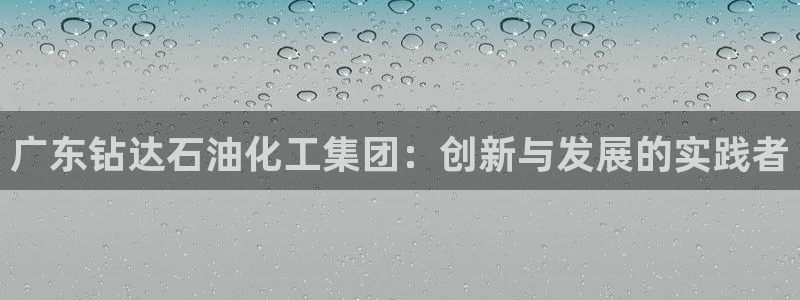球盟会乐虎：广东钻达石油化工集团：创新与