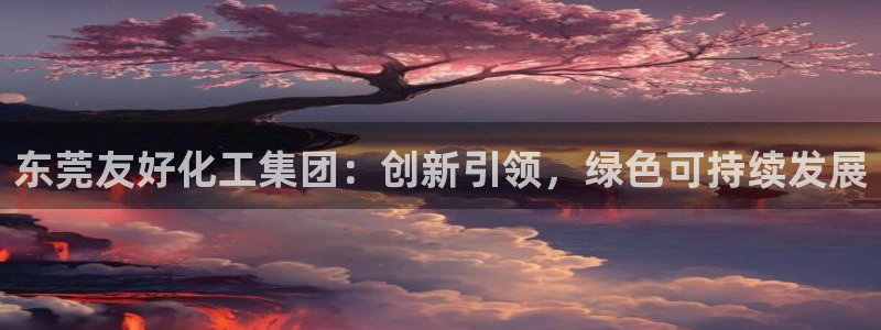 球盟会头号玩家是谁：东莞友好化工集团：创